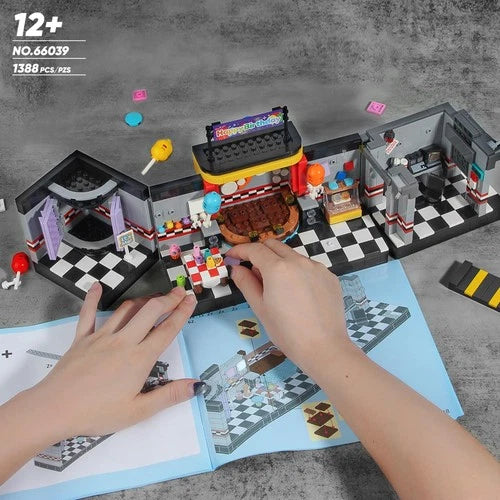 Security Room Building Block Toy for Boys Age 12+, Security Room Building Set...