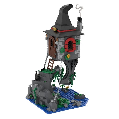 MOC: Tensegrety Hut with Floating Effect 397 Pieces Building Toys Set DIY