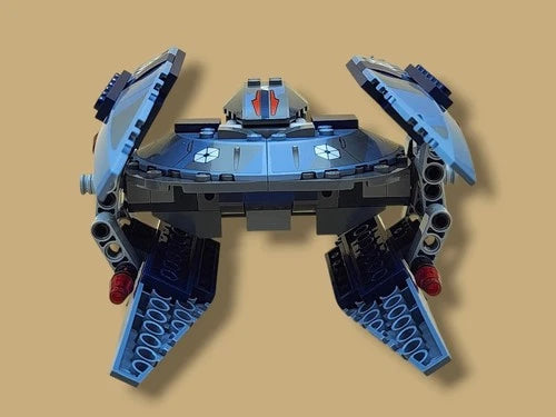 2014 MEOW Star Wars Vulture Droid (75041) Vehicle & Minifigures