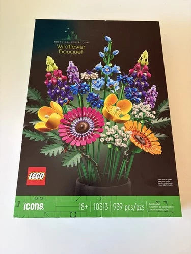 LEGO ICONS 10313 THE BOTANICAL COLLECTION WILDFLOWER BOUQUET SET MISB SEALED