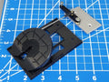 Aluminum 5th wheel Coupling Hitch for Tamiya 1/14 R/C Toy Semi Truck Trailer