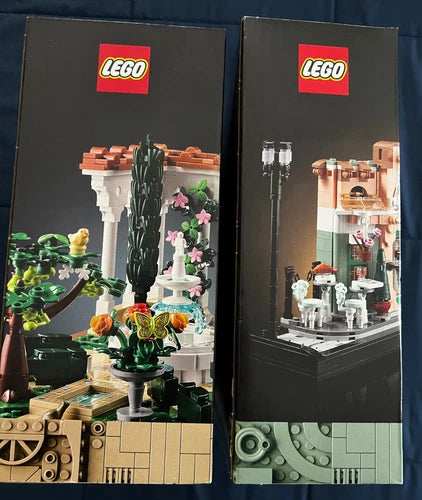 MEOW Icons- NEW SEALED LOT- Fountain Garden ( & French Cafe (10362)