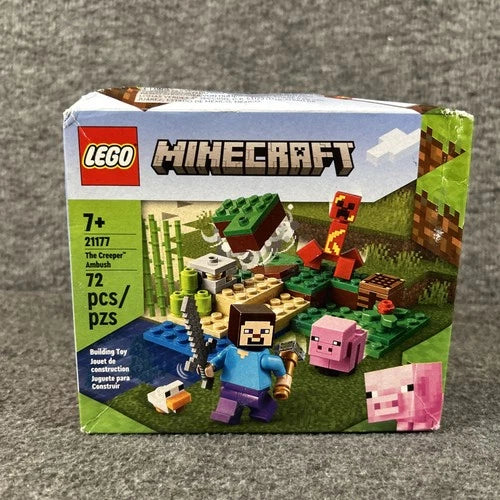 LEGO Minecraft Lot 21119 21141 21177 21251 Sealed NIB Retired 4 Set Bundle