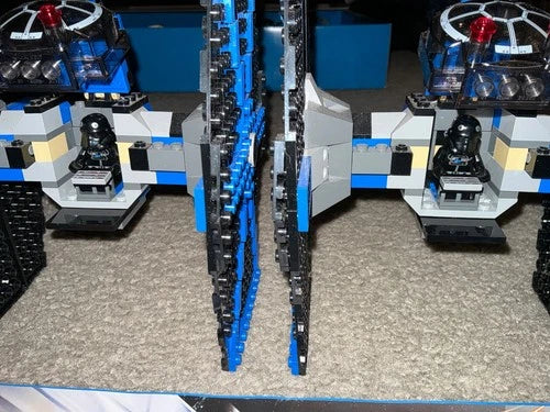 LEGO STAR WARS 10131 TIE FIGHTER COLLECTION 2 Ships + Pilots Retired Loose AS IS