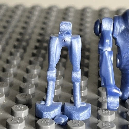 LEGO Star Wars: Pearl Sand Blue Super Battle Droid Mininfigure Lot sw0056 2H