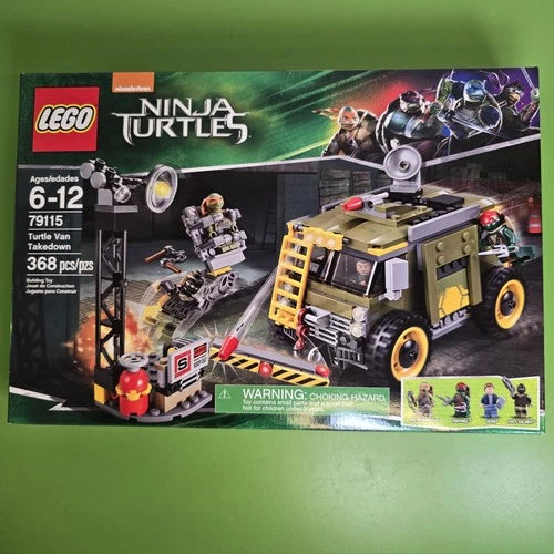 LEGO Teenage Mutant Ninja Turtles: Turtle Van Takedown (79115) New Sealed Box