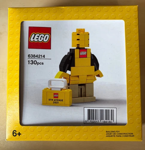 LEGO 6384214 5th Ave New York Store Associate Figure 130pcs 2021 SEALED NEW MINT