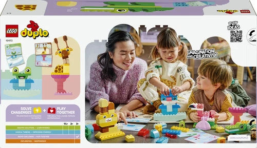 LEGO DUPLO Town Animal Building Game 10472 Toy Set Develops Fine Motor Skills