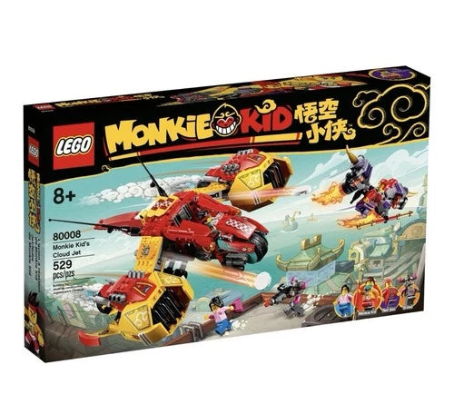 LEGO Monkie Kid's Cloud Jet (80008) Brand New Sealed Building Set