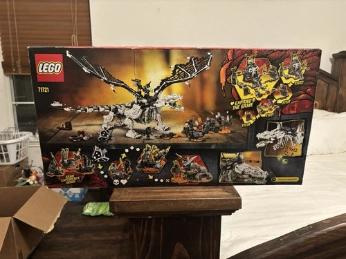 MEOW NINJAGO 71721 Skull Sorcerer's Dragon 1016pcs