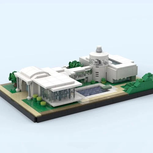 City Street View Model MOC Building Bricks Melville Mansion