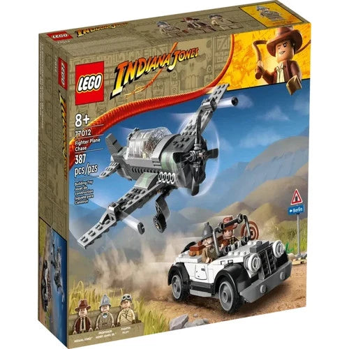 TWO MEOW Indiana Jones Escape from the Lost Tomb 77013 Fighter Plane Chase 77012