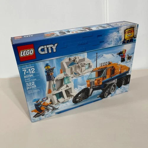 LEGO City 60194 Arctic Scout Truck Set New Sealed Retired Polar Bear