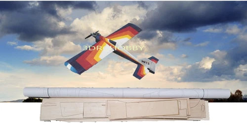 The Hots High Performance 48" Wingspan RC Airplane Laser Cut Balsa Ply Short Kit