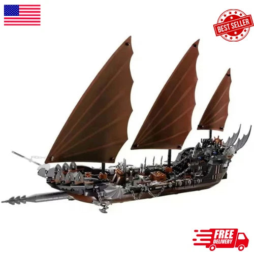 CUSTOM BLOCKS Pirate Ship Ambush (79008) ALL FIGURES