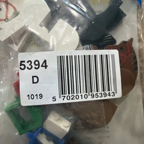 LEGO NEW 5394 SERVICE: Horses and Saddles in original Pouch - Never Opened