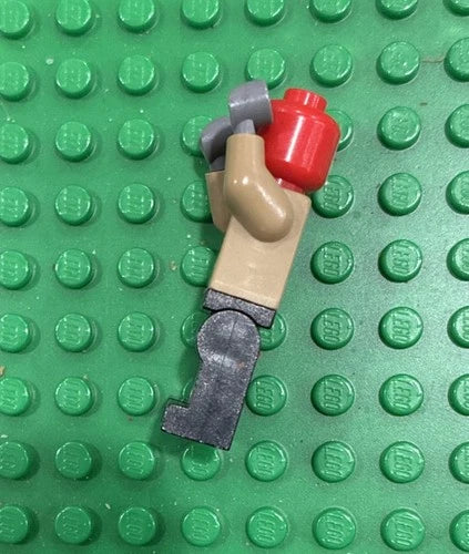 LEGO Red Hood Minifigure 76055 DC Batman Sewer Smash SHO282 *Torso Crack!