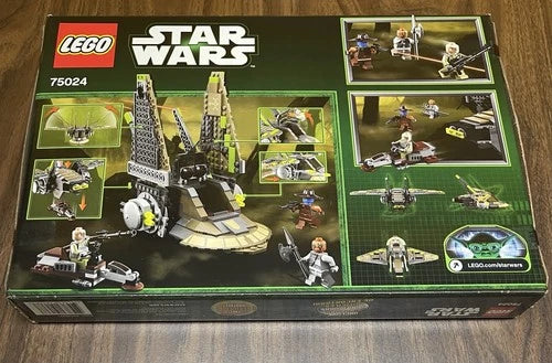 Lego Star Wars 75024 ~ HH-87 STARHOPPER ~ NISB retired CAD BANE The Clone Wars