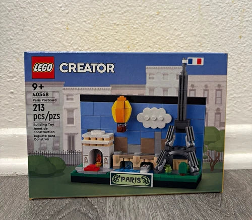 LEGO Creator Paris Postcard 40568 Complete Set 213 pcs Building Toy 9+