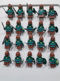 Lot Of 20 Lego Kraken Knight Minifigures 10 Male 10 Female 21358 Complete