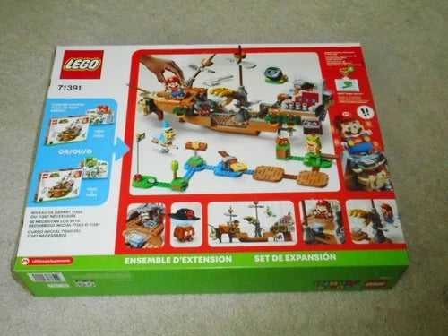 LEGO SUPER MARIO BOWSER'S AIRSHIP EXPANSION SET 71391..**SEALED**NEW**FREE S/H**