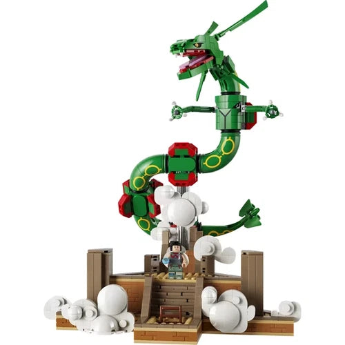 MEOW Pokémon Rayquaza - Collectible Building Set for Adults, Ages 18+