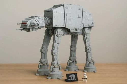 Sfar Wars AT-AT Walker .With 6785 Pcs. Generic Bricks. No Box