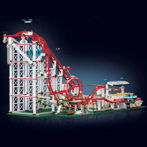 New Roller Coaster 10261 pcs 4124 Creator Expert Building Blocks Toy Gift Set