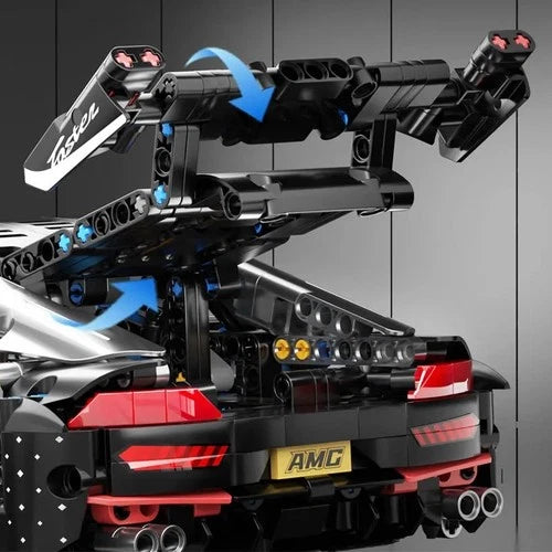 1310 PCS 1:14 Racing Car Building Blocks Set Technical Sports Vehicle Model Kit