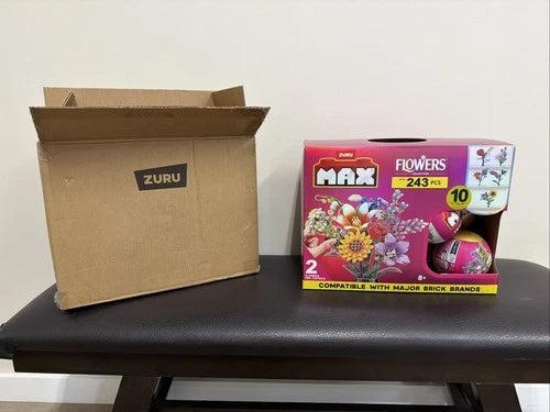 Brand New - Zuru Adult Buildable Toys MAX Flowers Full Case Lot of 15 Ball