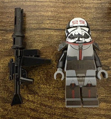 Bad Batch Brickluv Custom 💯 LEGO Parts Hunter Wrecker Tech Echo Crosshair