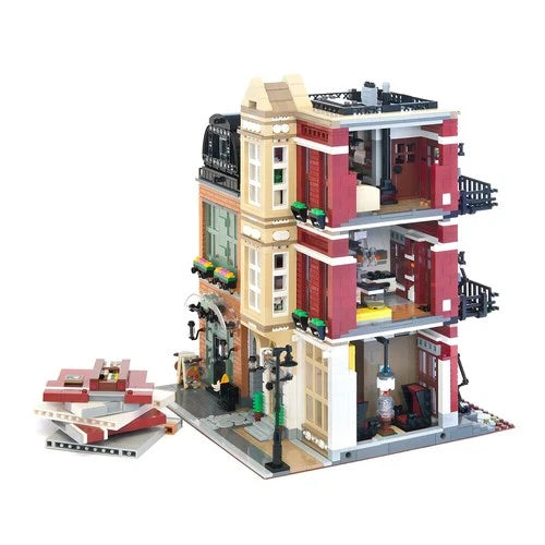 Modular City Street with Tailor Shop Stationery Store and Apartment 3680 Pcs