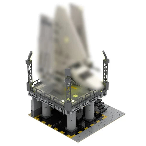 ZITIANYOUBUILD Base Landport Model for Set 75094 Building Kit Building Toys Set