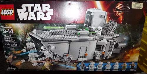 LEGO Star Wars 75103 First Order Transporter NEW - SEALED - RETIRED - BOX DAMAGE