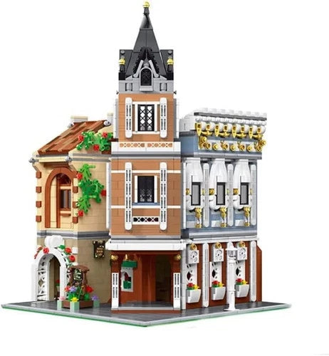 Corner Flower Shop and Café Building Blocks Set General Jim's Toys & Bricks