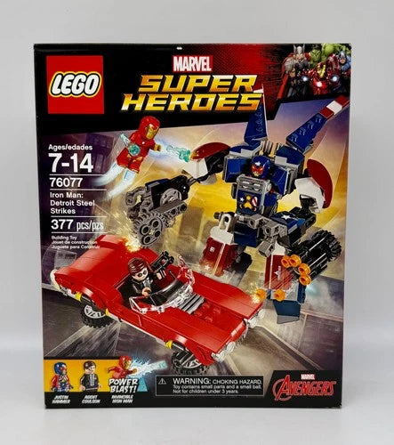 LEGO MARVEL 76077 - Iron Man: Detroit Steel Strikes - NIB - NEAR MINT!