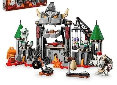 Dry Bowser Castle Battle Expansion 100% complete Set #71423 1321 pieces