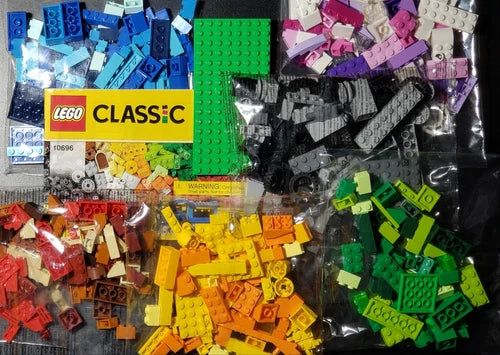 Lot of Six 6x484pcs=2904pcs LEGO 10696 NISP Bricks Only *NO Plastic Containers