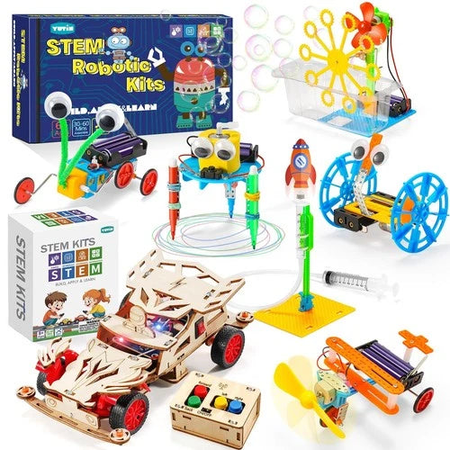 STEM Robotics Kits for Kids, DIY Wooden Science Projects, STEM Toys for 8 9 1...