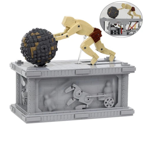 MOC: MOC-13424 Sisyphus Automata Motorized Sculpture 1222 Pieces with Motors