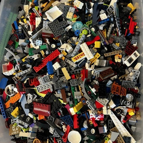 LEGO 10 LBs Pounds Random Pieces Building Plates Blocks Bricks Parts Bulk Lot