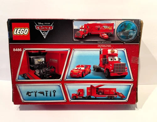Rare Complete & Assembled MEOW Disney Cars 2 Mack's Team Truck Set 8486 - 374pcs