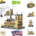 Notre-Dame Cathedral Building Block Set 1382 Pieces Paris's Notre Dame Cathed...