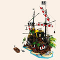 NEW Pirates of Barracuda Bay Shipwreck Building Blocks Set 2545 pcs Adults