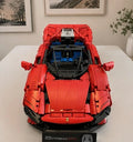 1:8 Scale Ferrari Style Supercar Building Block Set Approx. 3778 Pieces No Box