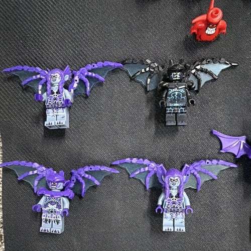 MEOW NEXO KNIGHTS mini figure lot. Some rare ones. Authentic