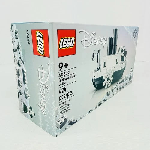 LEGO LOT 40659 Mini Steamboat Willie & 40600 Disney 100 Years Celebration NEW