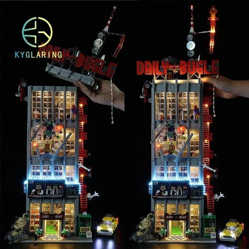 Daily Bugle 76178 Building Bricks Set 3789 Pieces Without Box
