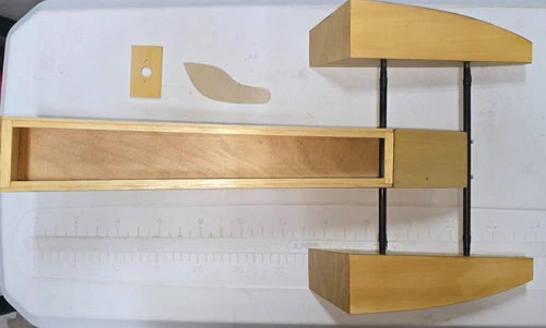 24" Outrigger Hydro RC boat Bare Hull