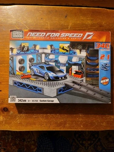 Mega Bloks Need For Speed Custom Garage 95769 Pcs 342 Mclaren Mp4-12c